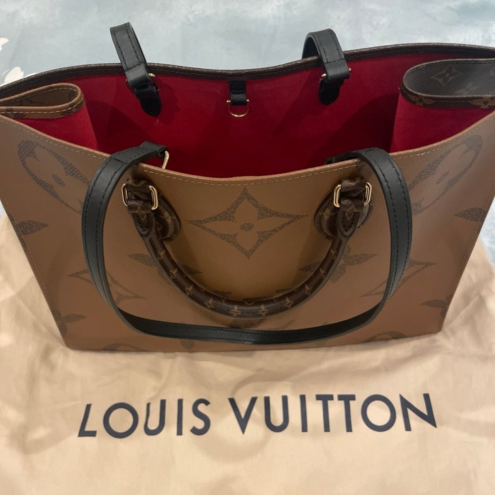Louis Vuitton Brown Tote Bag